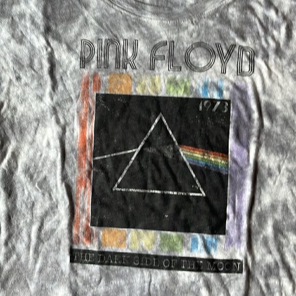 VS Pink Floyd gray tie dyed short sleeve tee size small - Picture 2 of 4